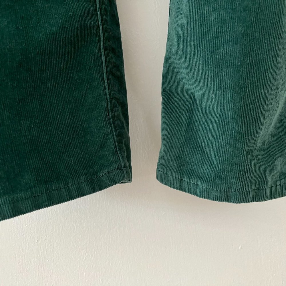 NEVER WORN Crewcuts J. Crew Factory Boys Slim flex corduroy pant size 14 Green